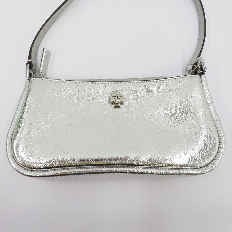 kate spade NEW YORK | ケイトスペードニューヨーク ハンドバッグ シルバー【瀬戸大橋店】