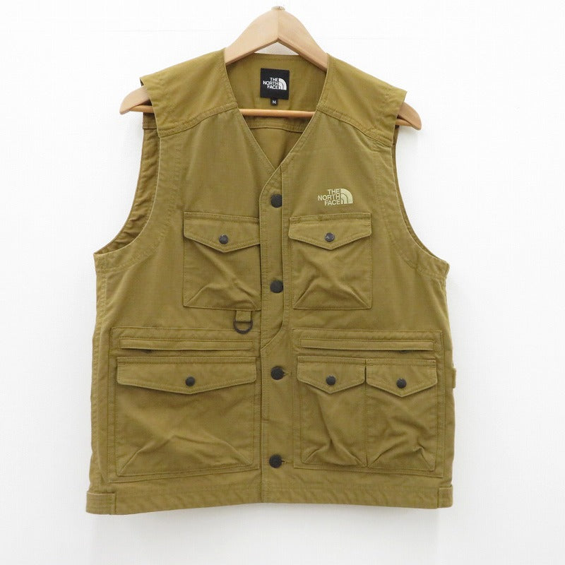 【中古】THE NORTH FACE | ザ・ノースフェイス Firefly Camp Vest ベスト NP22036 ブラウン サイズ：M【瀬戸大橋店】