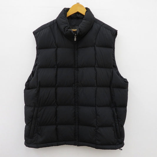 【中古】Eddie Bauer | エディー・バウアー ダウンベスト ブラック サイズ：XL【瀬戸大橋店】