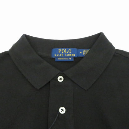 【中古】POLO RALPH LAUREN | ポロ・ラルフローレン ｱｲｺﾆｯｸﾒｯｼｭﾎﾟﾛｼｬﾂ ポロシャツ MNPOKNI1N820344 ブラック サイズ：M【瀬戸大橋店】