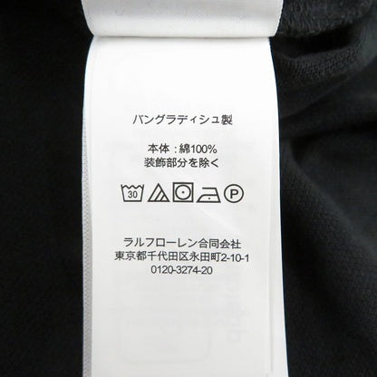 【中古】POLO RALPH LAUREN | ポロ・ラルフローレン ｱｲｺﾆｯｸﾒｯｼｭﾎﾟﾛｼｬﾂ ポロシャツ MNPOKNI1N820344 ブラック サイズ：M【瀬戸大橋店】