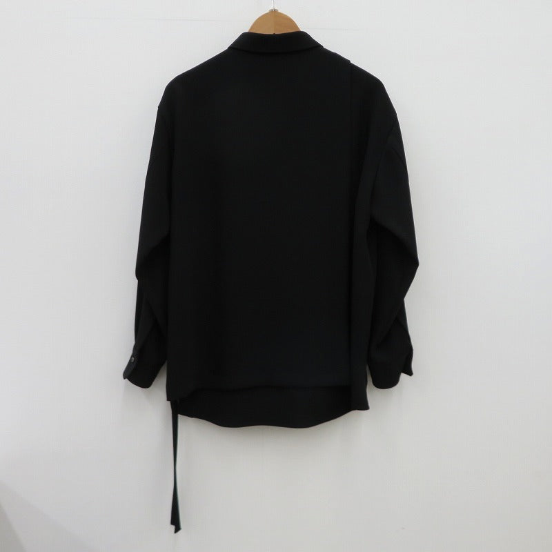 【中古】CULLNI | クルニ 長袖シャツ 22-SS-062 ブラック サイズ：1【瀬戸大橋店】