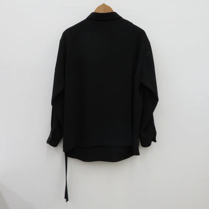 【中古】CULLNI | クルニ 長袖シャツ 22-SS-062 ブラック サイズ：1【瀬戸大橋店】