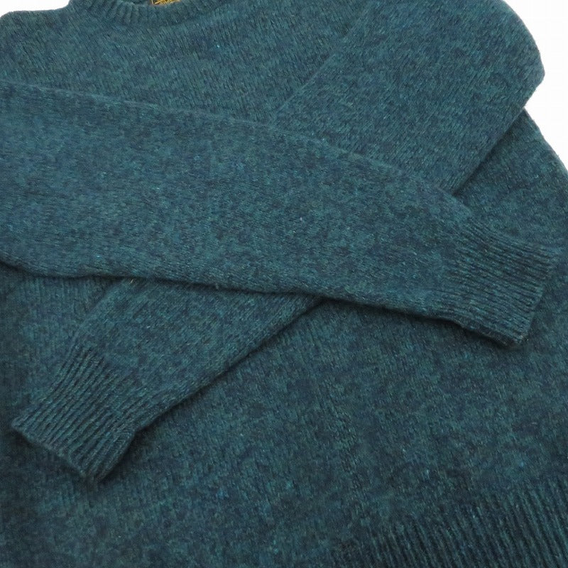 【中古】Eddie Bauer | エディー・バウアー USA製/黒タグウールセーター セーター グリーン サイズ：L【瀬戸大橋店】