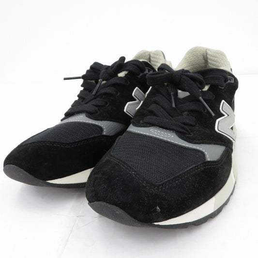 【中古】NEW BALANCE | ニューバランス USA製 スニーカー U998BL ブラック 25cm【瀬戸大橋店】