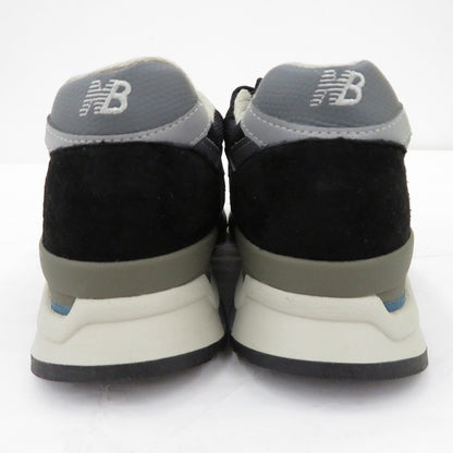 【中古】NEW BALANCE | ニューバランス USA製 スニーカー U998BL ブラック 25cm【瀬戸大橋店】