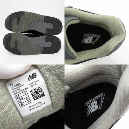 【中古】NEW BALANCE | ニューバランス USA製 スニーカー U998BL ブラック 25cm【瀬戸大橋店】