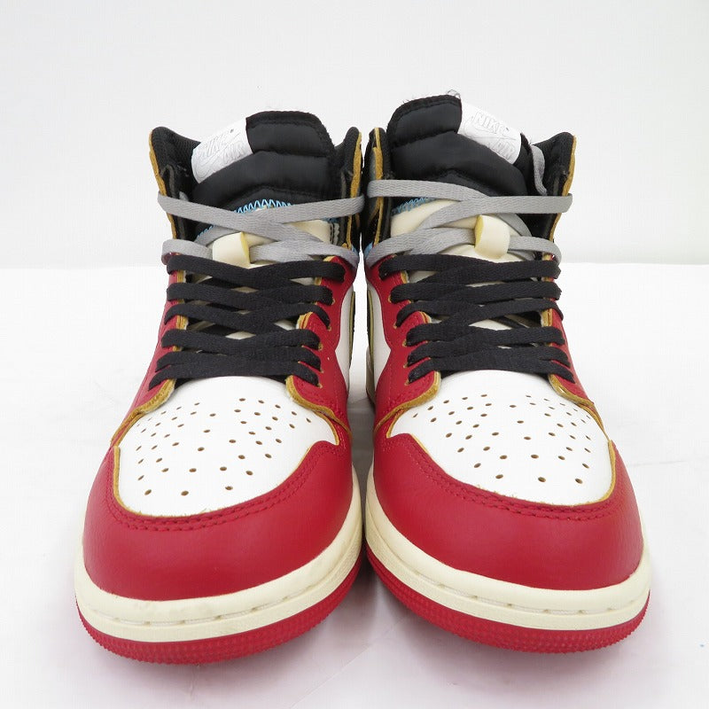 【中古】NIKE | ナイキ UNION Air Jordan 1 Retro High OG 'Chicago/Shadow' スニーカー hv8563-600 エアジョーダン レッド 27cm【瀬戸大橋店】
