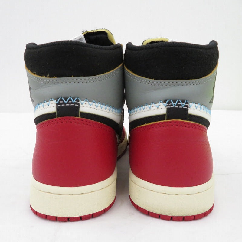 【中古】NIKE | ナイキ UNION Air Jordan 1 Retro High OG 'Chicago/Shadow' スニーカー hv8563-600 エアジョーダン レッド 27cm【瀬戸大橋店】