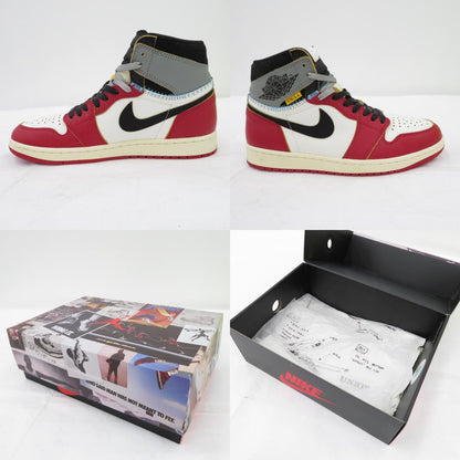 【中古】NIKE | ナイキ UNION Air Jordan 1 Retro High OG 'Chicago/Shadow' スニーカー hv8563-600 エアジョーダン レッド 27cm【瀬戸大橋店】