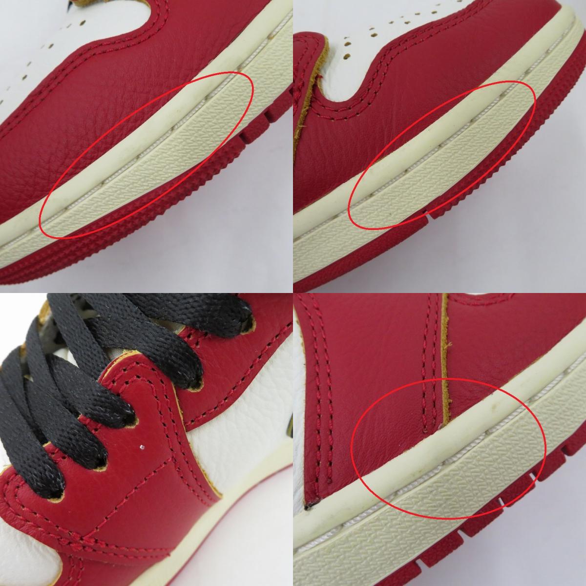 【中古】NIKE | ナイキ UNION Air Jordan 1 Retro High OG 'Chicago/Shadow' スニーカー hv8563-600 エアジョーダン レッド 27cm【瀬戸大橋店】