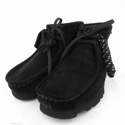 【中古】Clarks | クラークス WallabeeBT GTX ブーツ ブラック 26cm【瀬戸大橋店】