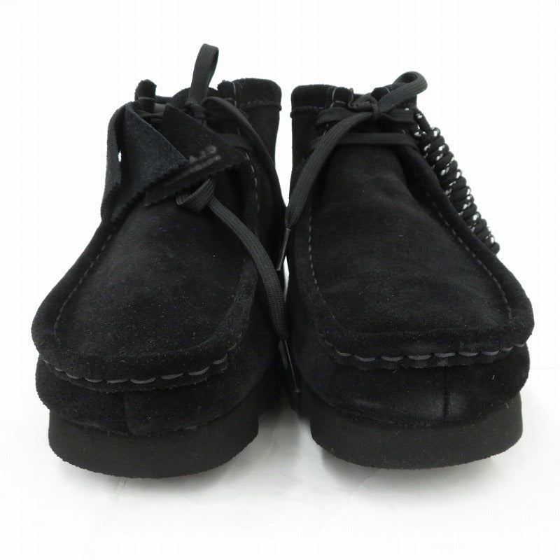 【中古】Clarks | クラークス WallabeeBT GTX ブーツ ブラック 26cm【瀬戸大橋店】