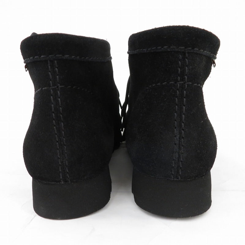 【中古】Clarks | クラークス WallabeeBT GTX ブーツ ブラック 26cm【瀬戸大橋店】