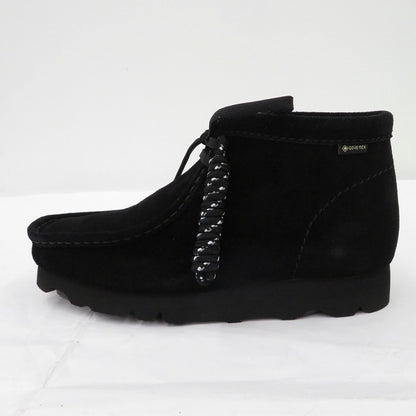【中古】Clarks | クラークス WallabeeBT GTX ブーツ ブラック 26cm【瀬戸大橋店】