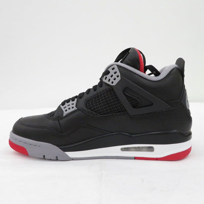 【中古】NIKE | ナイキ AJ4 Retro 'Bred Reimagined' スニーカー FV5029-006 エアジョーダン ブラック 28cm【瀬戸大橋店】