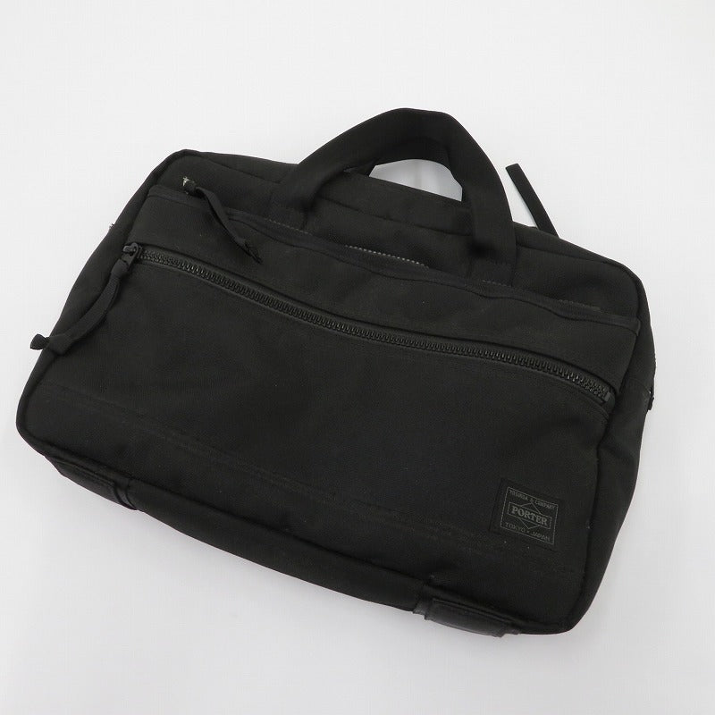 【中古】PORTER | ポーター PORTER INTERACTIVE/2WAY BRIEFCASE その他バッグ ブラック【瀬戸大橋店】