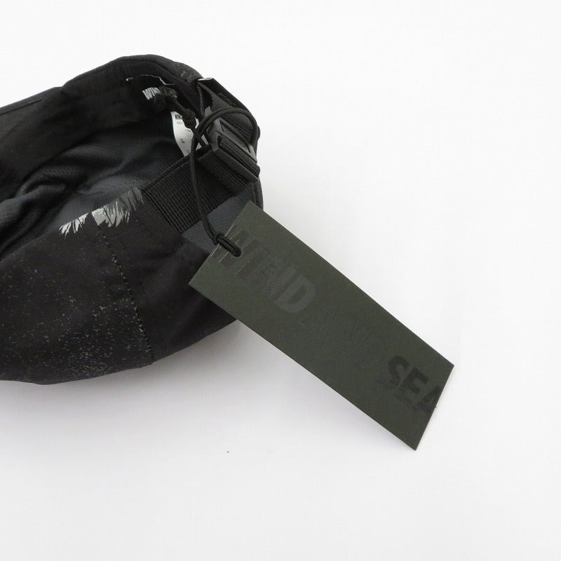 【中古】WIND AND SEA | ウィンダンシーウインダンシー キャップ WDS-O-PLT-25-Q4-AC-03 サイズ：F ブラック【瀬戸大橋店】