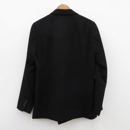【中古】AURALEE | オーラリー WOOL MAX GABARDINE DOUBLE-BREASTED JACKET テーラードジャケット A20AJ01MG ブラック サイズ：3【瀬戸大橋店】