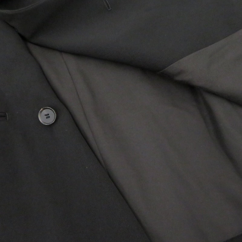 【中古】AURALEE | オーラリー WOOL MAX GABARDINE DOUBLE-BREASTED JACKET テーラードジャケット A20AJ01MG ブラック サイズ：3【瀬戸大橋店】