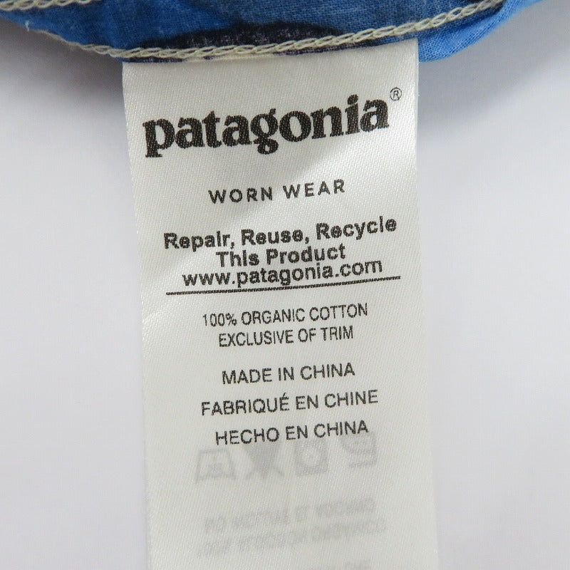 【中古】patagonia | パタゴニア メンズ・マリヒニ・パタロハ・シャツ その他トップス 52561 アロハ ブルー サイズ：M【瀬戸大橋店】