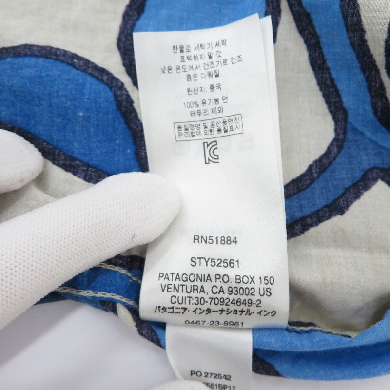 【中古】patagonia | パタゴニア メンズ・マリヒニ・パタロハ・シャツ その他トップス 52561 アロハ ブルー サイズ：M【瀬戸大橋店】