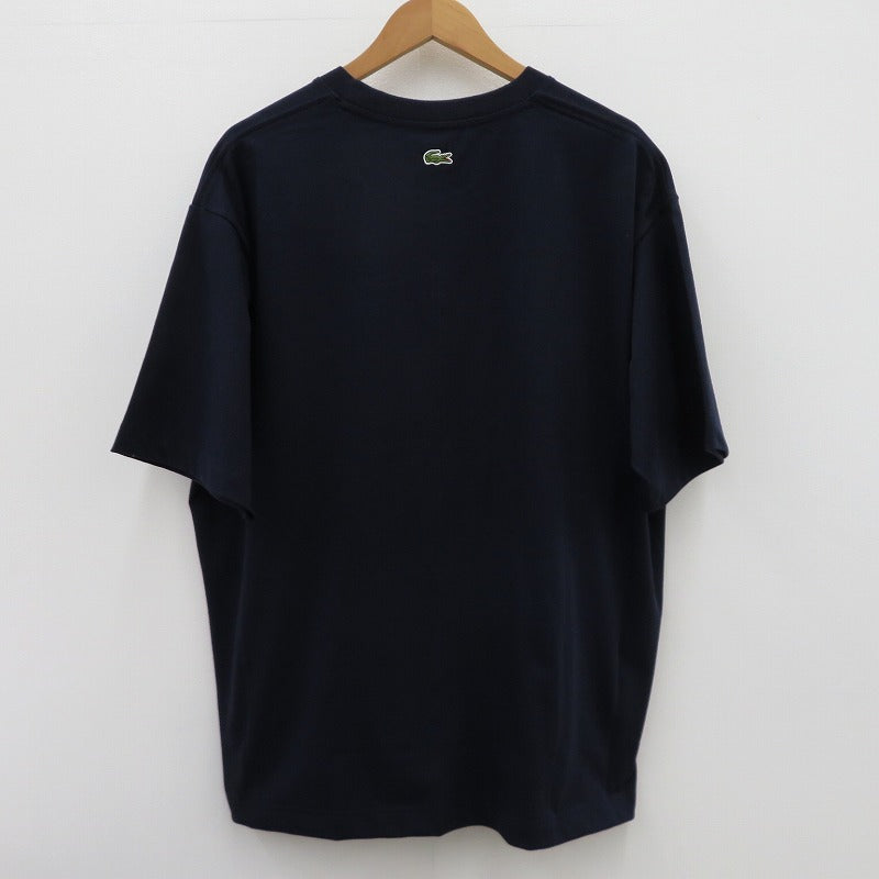 【中古】LACOSTE | ラコステ ×ｺﾞｼﾞﾗ 半袖Ｔシャツ ネイビー サイズ：XL【瀬戸大橋店】