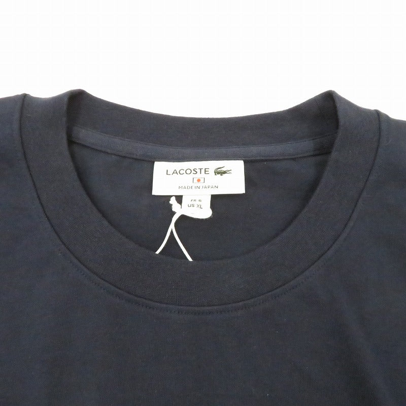 【中古】LACOSTE | ラコステ ×ｺﾞｼﾞﾗ 半袖Ｔシャツ ネイビー サイズ：XL【瀬戸大橋店】