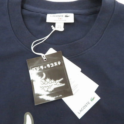 【中古】LACOSTE | ラコステ ×ｺﾞｼﾞﾗ 半袖Ｔシャツ ネイビー サイズ：XL【瀬戸大橋店】