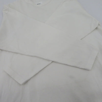 【中古】W)TAPS | ダブルタップス Lim / LS / Cotton 長袖Ｔシャツ 251ATDT-CSM12 ホワイト サイズ：2【瀬戸大橋店】