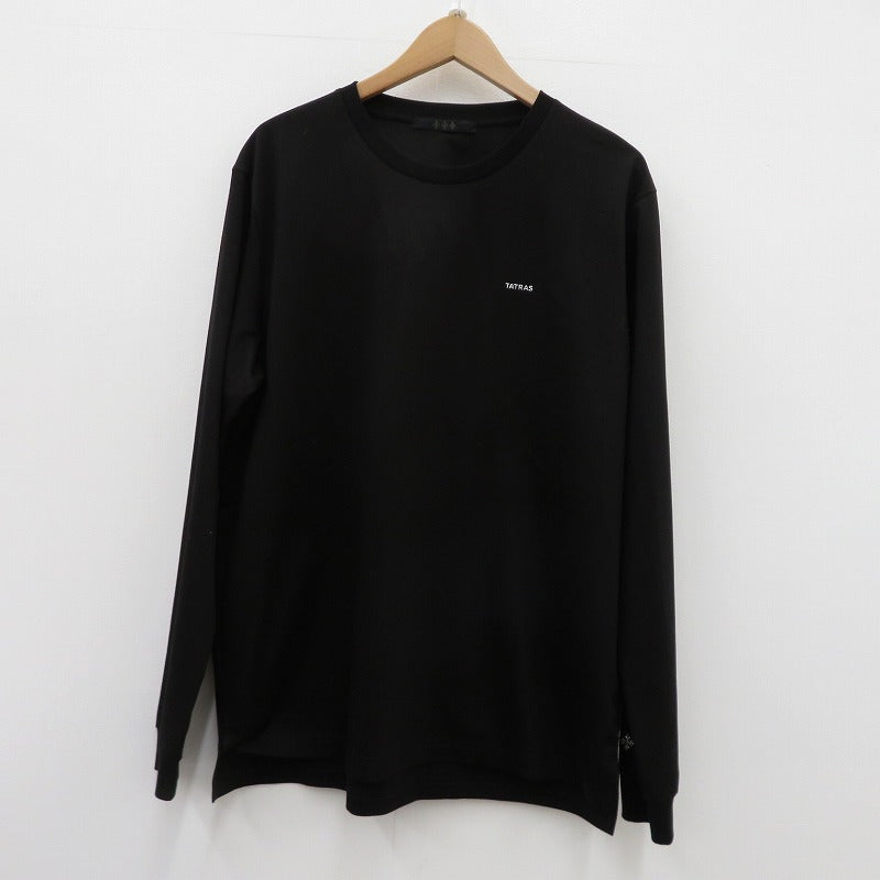【中古】TATRAS | タトラス SICADO シカード Tシャツ 長袖Ｔシャツ MCKZ0054083588 ブラック サイズ：2【瀬戸大橋店】