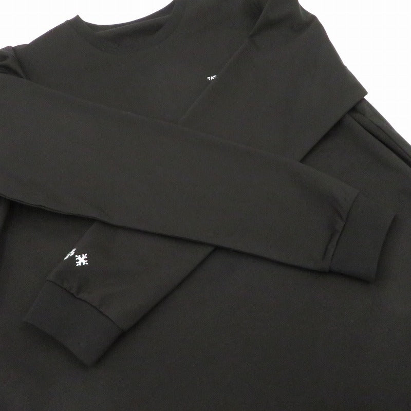 【中古】TATRAS | タトラス SICADO シカード Tシャツ 長袖Ｔシャツ MCKZ0054083588 ブラック サイズ：2【瀬戸大橋店】
