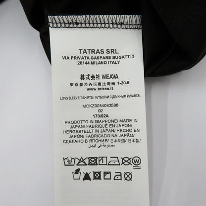 【中古】TATRAS | タトラス SICADO シカード Tシャツ 長袖Ｔシャツ MCKZ0054083588 ブラック サイズ：2【瀬戸大橋店】