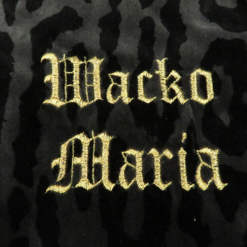 【中古】WACKOMARIA | ワコマリア LEOPARD VELVET JACKET その他アウター 22SS-WMO-SS02 ジャケット グレー サイズ：L【瀬戸大橋店】