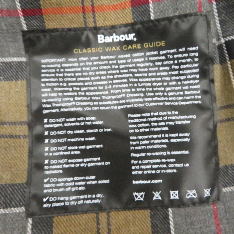 【中古】Barbour | バーブァー TRANSPORT その他アウター 252MWX1678 ジャケット ネイビー サイズ：36【瀬戸大橋店】