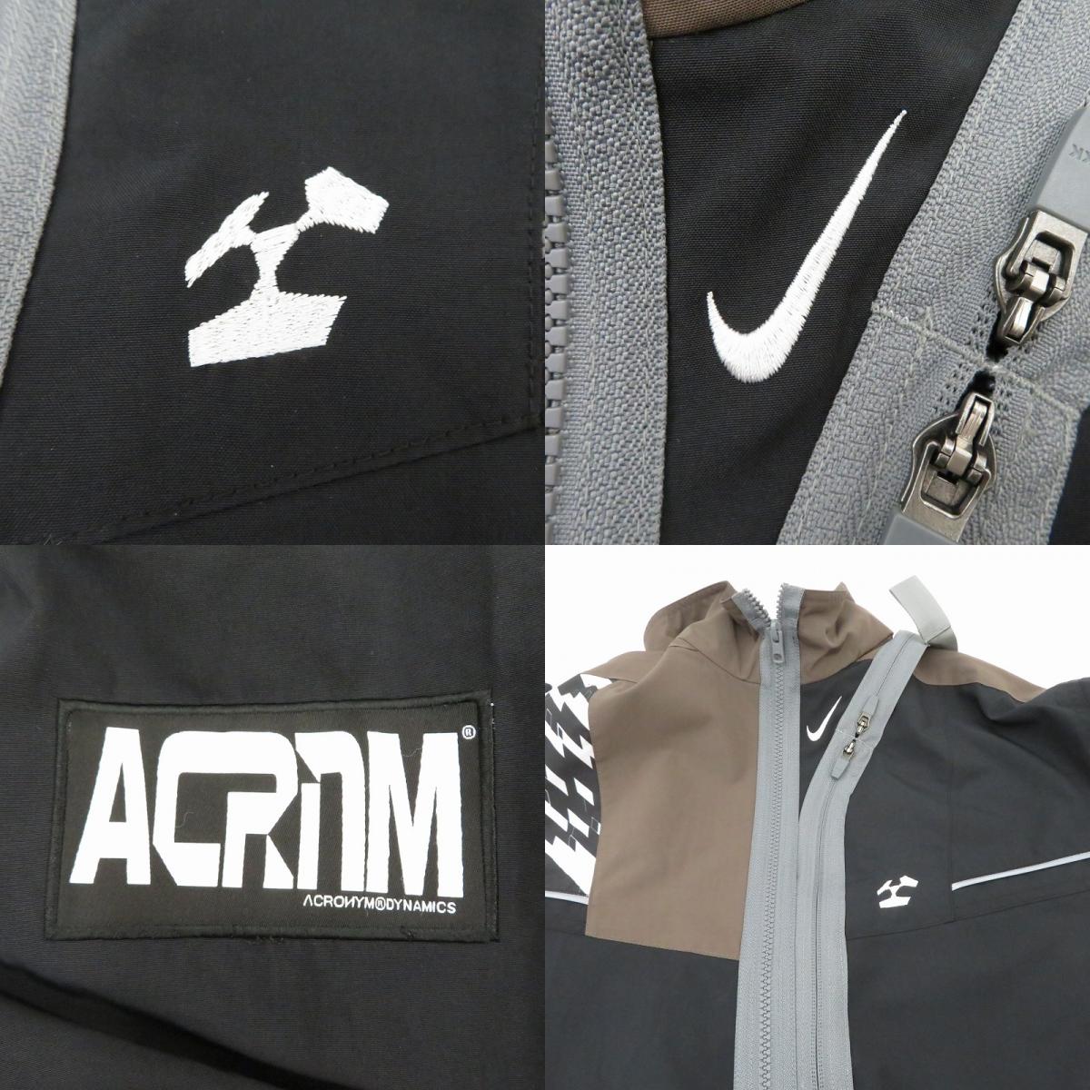 NIKE | ナイキ ×ACRONYM NRG CS WOVEN JACKET ナイロンジャケット CZ4669-100 ブラック サイズ：XL【瀬戸大橋店】