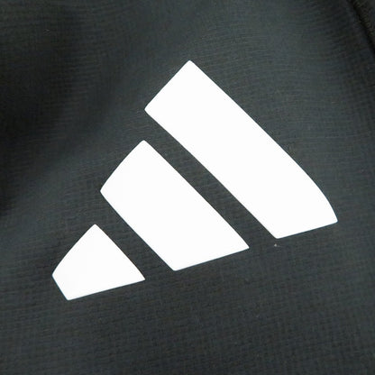 adidas | アディダス レギュラーフィットフルジップフーディー パーカー IX5654 ブラック サイズ：M【瀬戸大橋店】