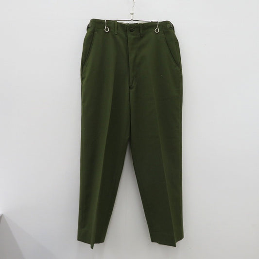 MILITARY衣料 | ミリタリーイリョウ U.S.ARMY/M-1951 wool trousers パンツ 55-T-35650-40 カーキ サイズ：S【瀬戸大橋店】