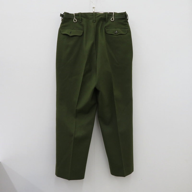 MILITARY衣料 | ミリタリーイリョウ U.S.ARMY/M-1951 wool trousers パンツ 55-T-35650-40 カーキ サイズ：S【瀬戸大橋店】