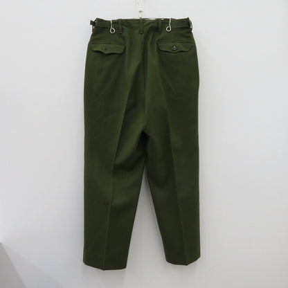 MILITARY衣料 | ミリタリーイリョウ U.S.ARMY/M-1951 wool trousers パンツ 55-T-35650-40 カーキ サイズ：S【瀬戸大橋店】