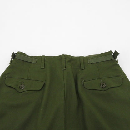 MILITARY衣料 | ミリタリーイリョウ U.S.ARMY/M-1951 wool trousers パンツ 55-T-35650-40 カーキ サイズ：S【瀬戸大橋店】