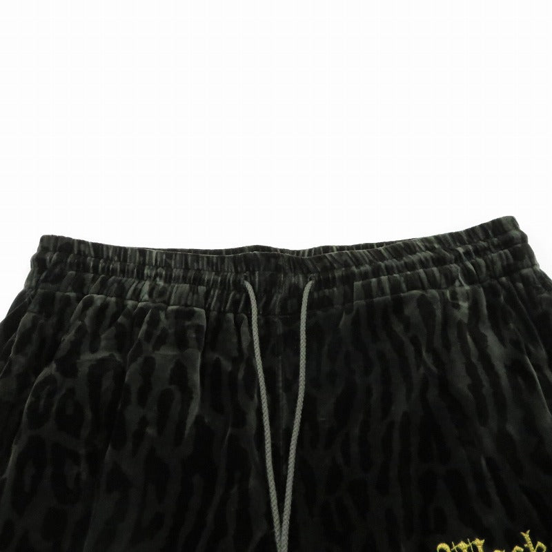WACKOMARIA | ワコマリア LEOPARD VELVET PANTS パンツ 22SS-WMO-SP02 グレー サイズ：M【瀬戸大橋店】