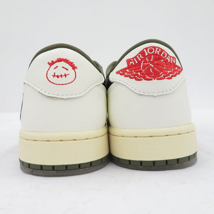 NIKE | ナイキ Travis Scott×AJ1 Low OG SP 'Reverse Olive' スニーカー DM7866-200 エアジョーダン カーキ 26.5cm【瀬戸大橋店】