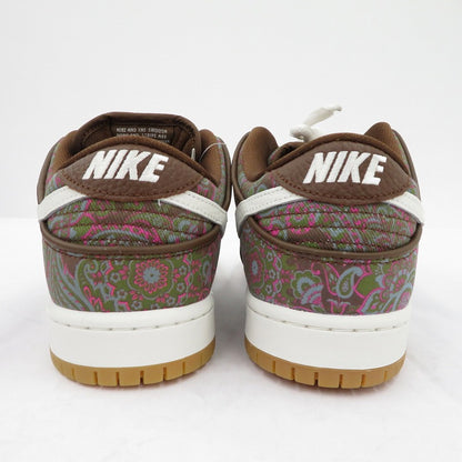 NIKE SB | ナイキエスビー Dunk Low PRM 'Brown Paisley' スニーカー DH7534-200 ダンク ブラウン 26.5cm【瀬戸大橋店】