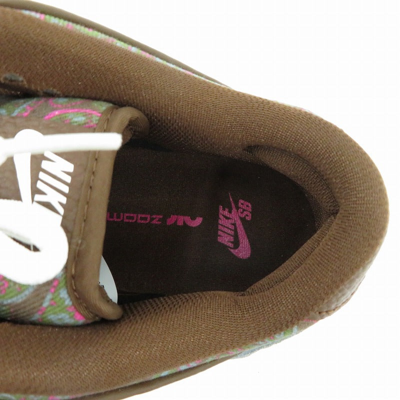 NIKE SB | ナイキエスビー Dunk Low PRM 'Brown Paisley' スニーカー DH7534-200 ダンク ブラウン 26.5cm【瀬戸大橋店】