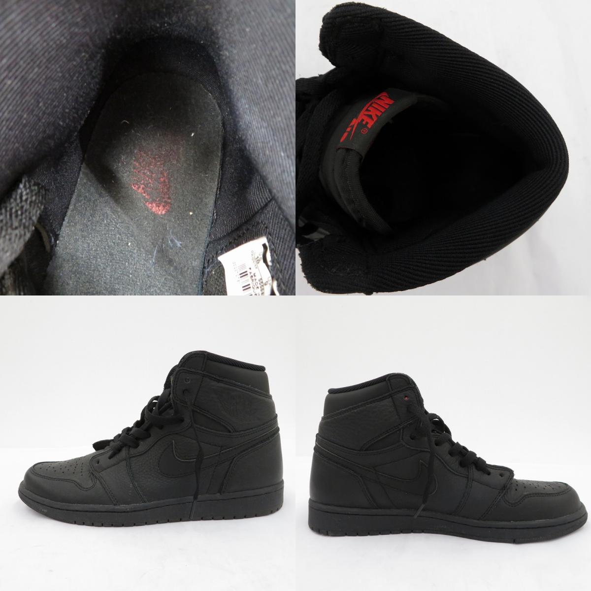 NIKE | ナイキ ?Air Jordan 1 Retro High OG 'Black' スニーカー 555088-022 エアジョーダン ブラック 28cm【瀬戸大橋店】