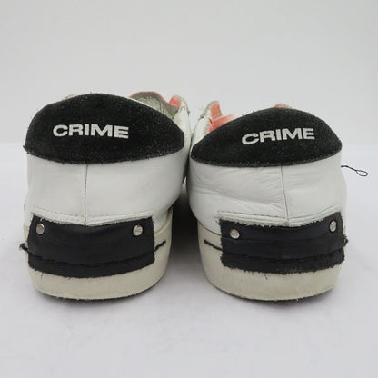 スニーカー 16007PP5 CRIME LONDON ホワイト 27.5cm【瀬戸大橋店】