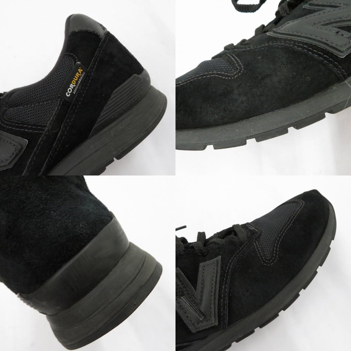 NEW BALANCE | ニューバランス 996 'Black' スニーカー CM996EB2 ブラック 27cm【瀬戸大橋店】