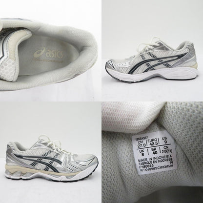 asics | アシックス Gel-Kayano 14 'White/Graphite Grey' スニーカー 1203A537-110 シルバー 27cm【瀬戸大橋店】
