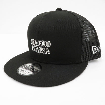 WACKOMARIA | ワコマリア NEW ERA 59FIFTY TRUCKER キャップ 26SS-WMA-CP04 ブラック【瀬戸大橋店】